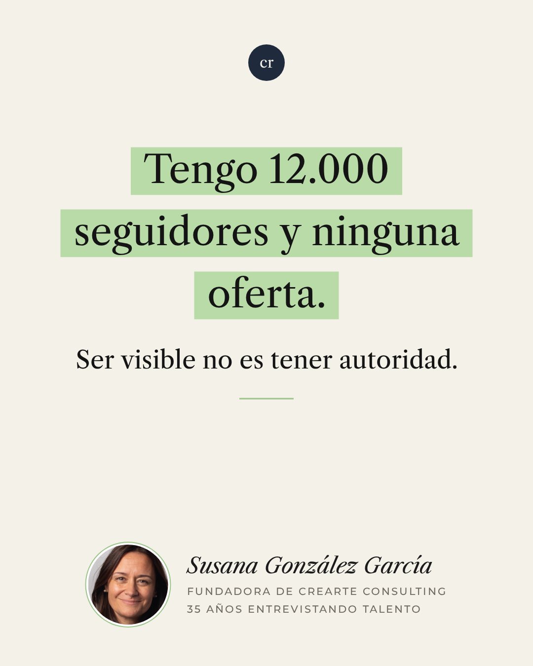 Tengo 12.000 seguidores y ninguna oferta.
