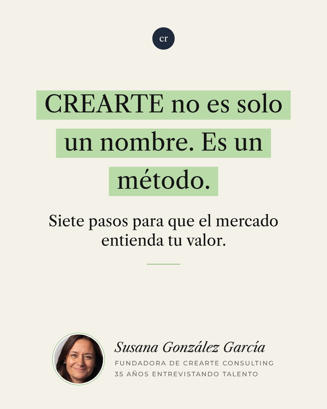 CREARTE no es solo un nombre. Es un método.